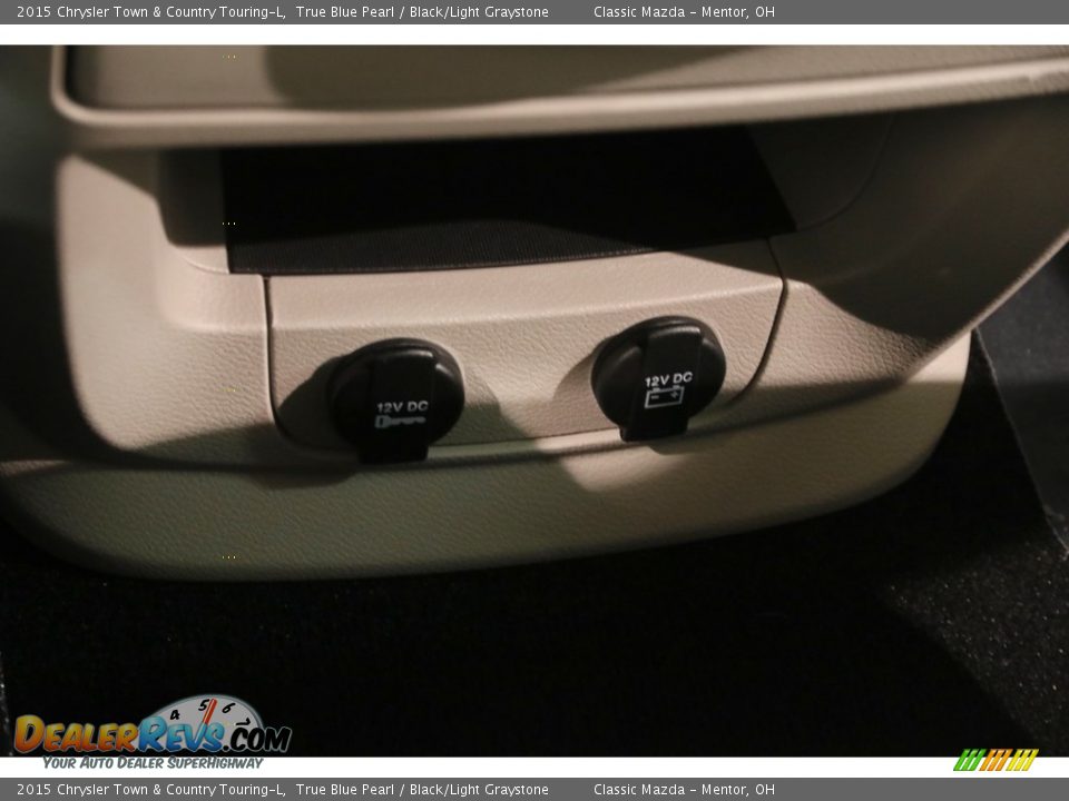 2015 Chrysler Town & Country Touring-L True Blue Pearl / Black/Light Graystone Photo #20