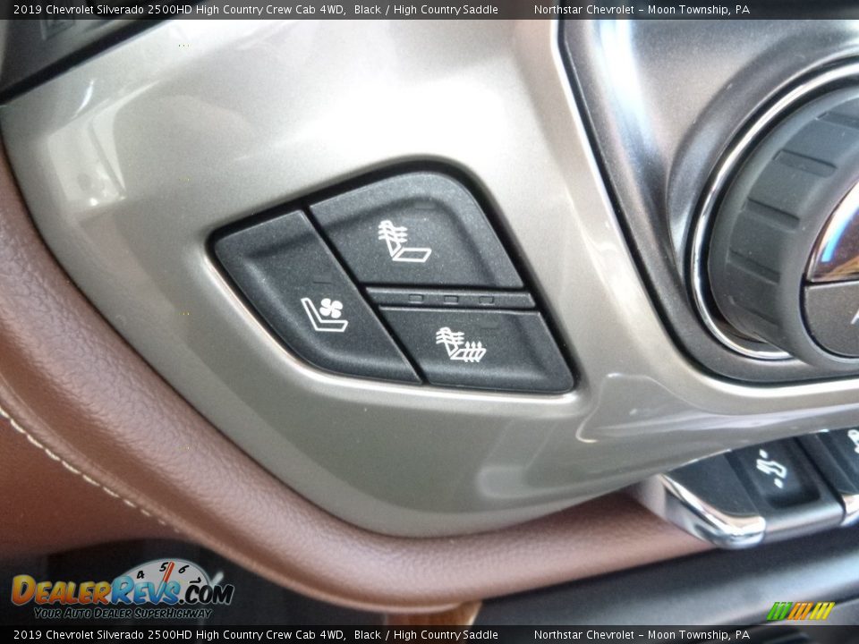 2019 Chevrolet Silverado 2500HD High Country Crew Cab 4WD Black / High Country Saddle Photo #20