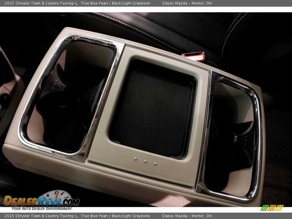 2015 Chrysler Town & Country Touring-L True Blue Pearl / Black/Light Graystone Photo #21