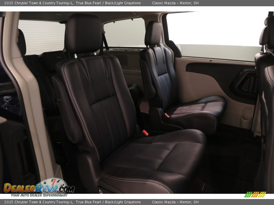 2015 Chrysler Town & Country Touring-L True Blue Pearl / Black/Light Graystone Photo #23