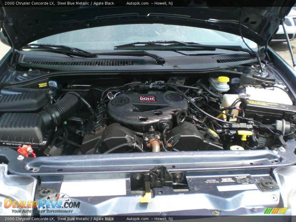 2000 Chrysler Concorde LX Steel Blue Metallic / Agate Black Photo #19