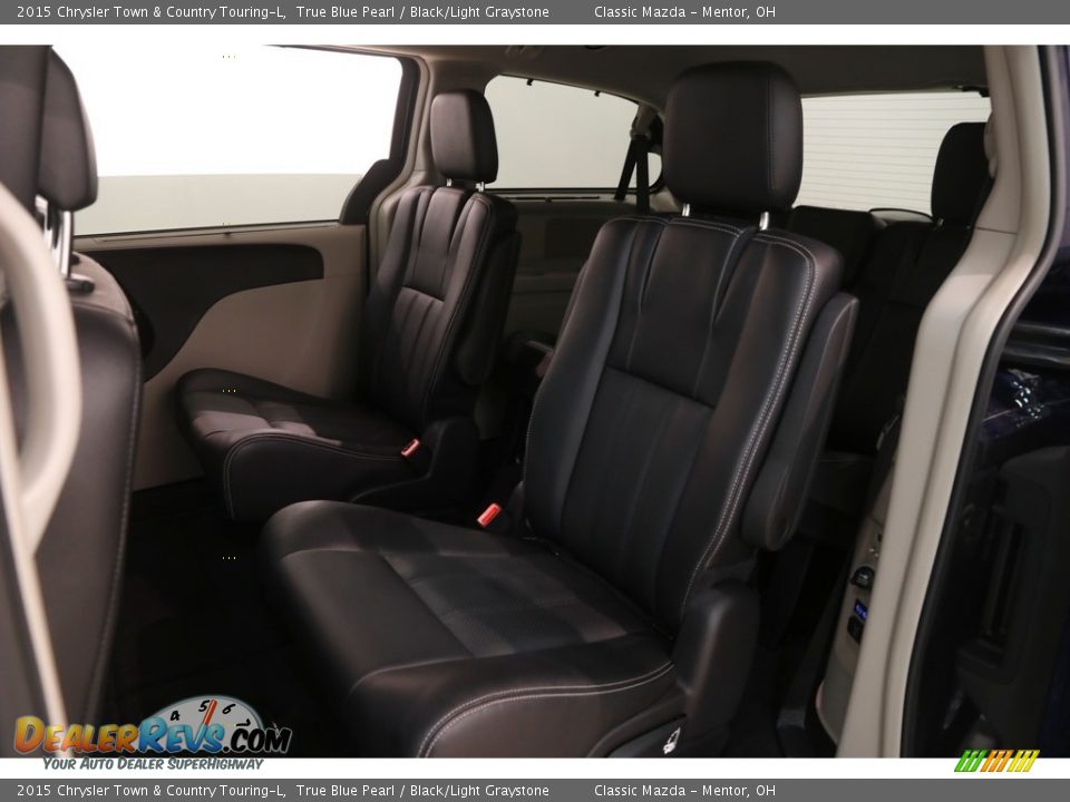 2015 Chrysler Town & Country Touring-L True Blue Pearl / Black/Light Graystone Photo #24