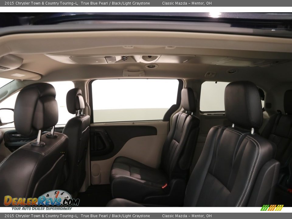 2015 Chrysler Town & Country Touring-L True Blue Pearl / Black/Light Graystone Photo #25