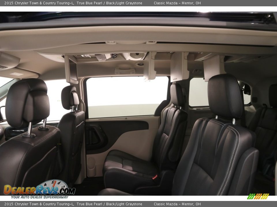 2015 Chrysler Town & Country Touring-L True Blue Pearl / Black/Light Graystone Photo #26
