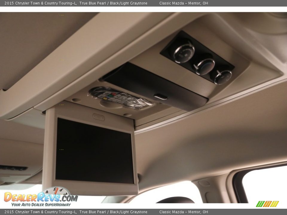 2015 Chrysler Town & Country Touring-L True Blue Pearl / Black/Light Graystone Photo #27