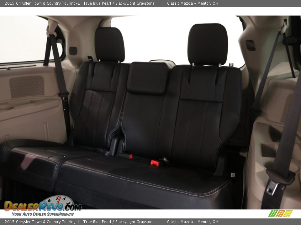 2015 Chrysler Town & Country Touring-L True Blue Pearl / Black/Light Graystone Photo #29