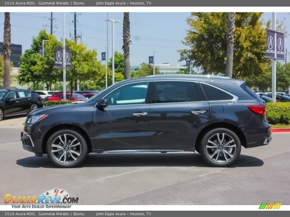2019 Acura MDX Gunmetal Metallic / Ebony Photo #4