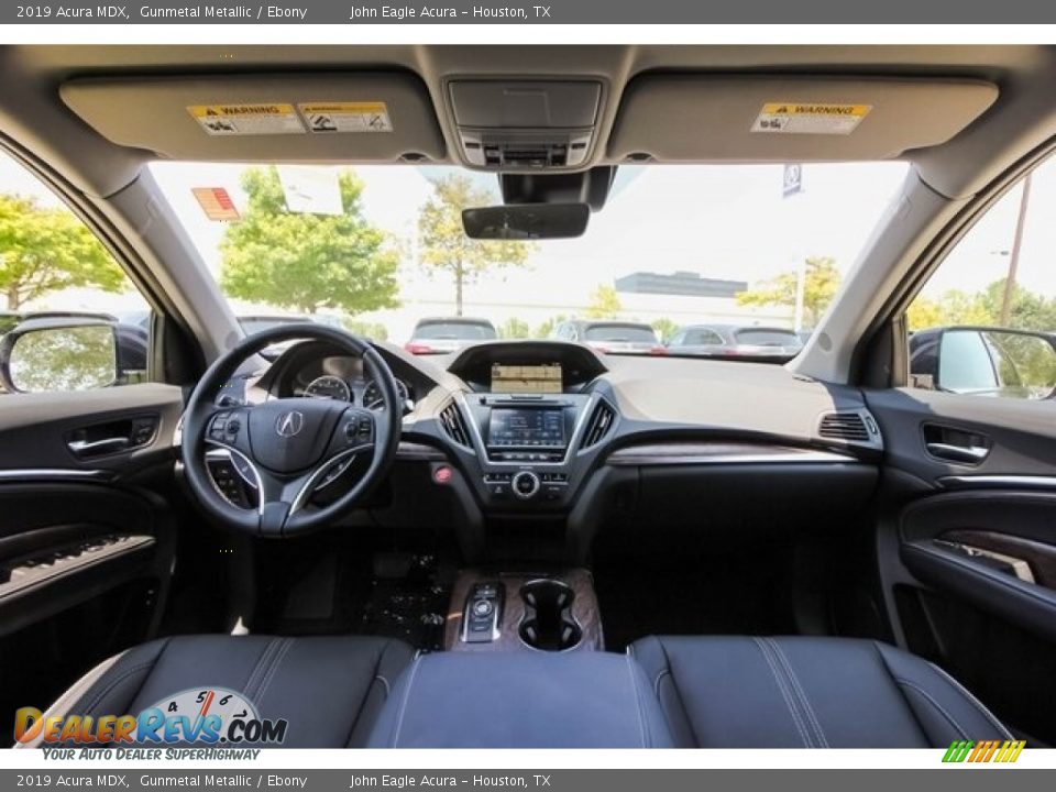 2019 Acura MDX Gunmetal Metallic / Ebony Photo #9