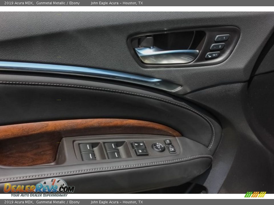 2019 Acura MDX Gunmetal Metallic / Ebony Photo #12