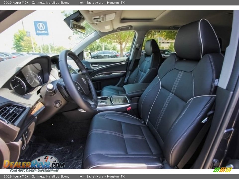 2019 Acura MDX Gunmetal Metallic / Ebony Photo #16