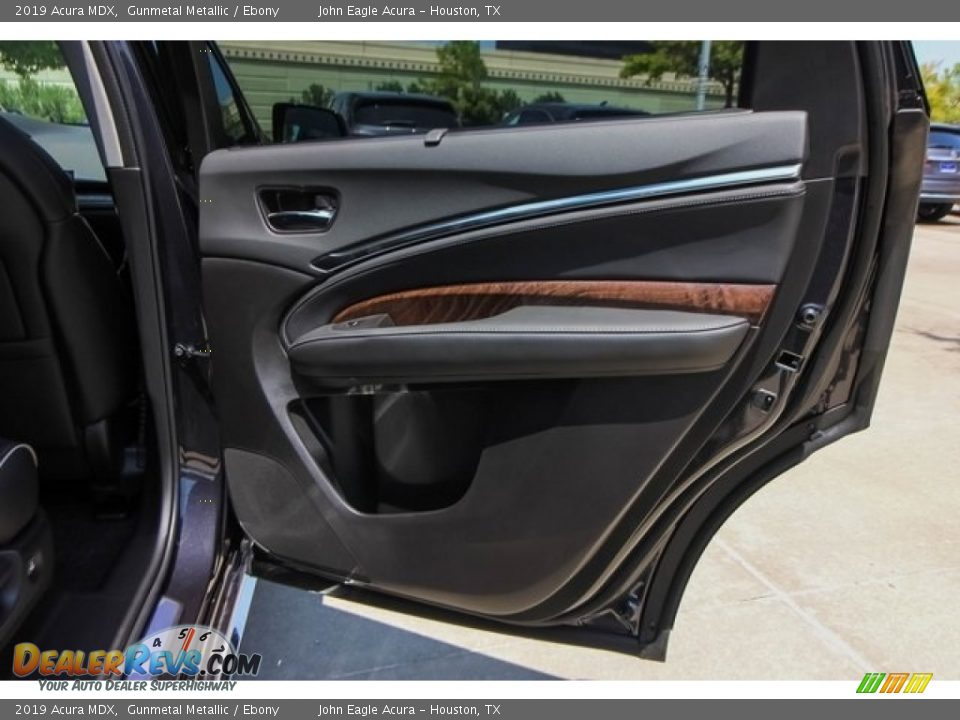 2019 Acura MDX Gunmetal Metallic / Ebony Photo #22
