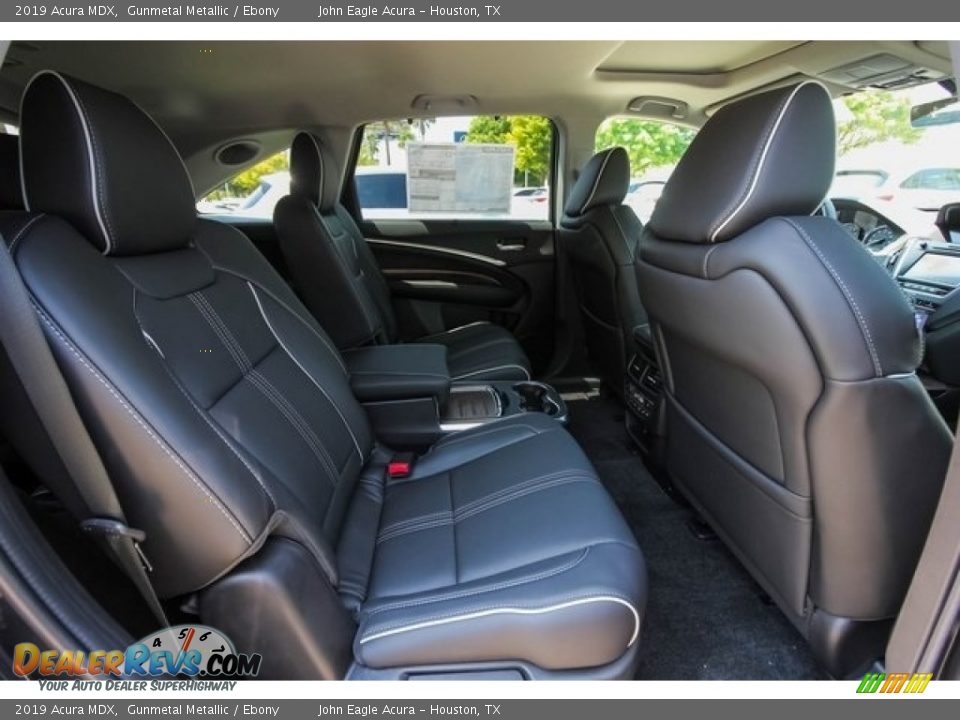 2019 Acura MDX Gunmetal Metallic / Ebony Photo #23