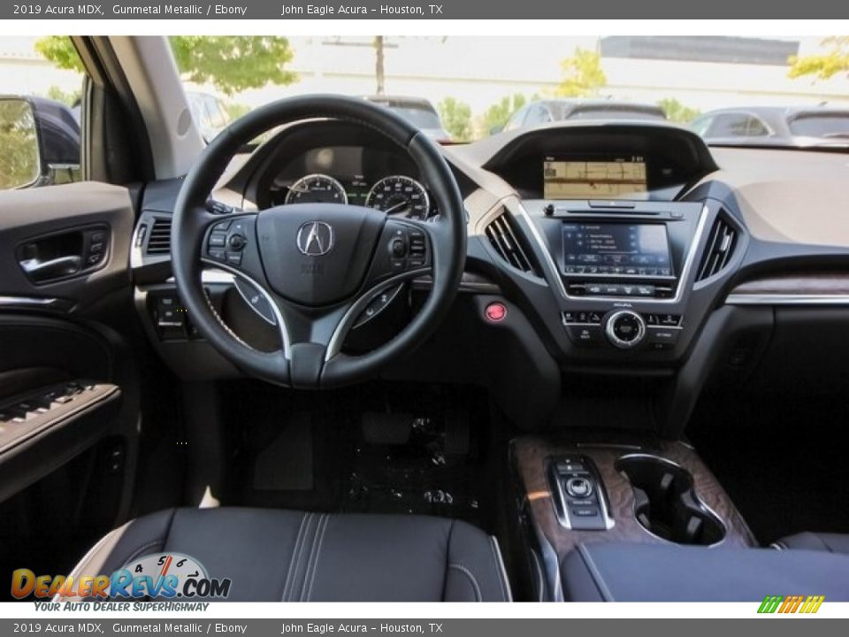 2019 Acura MDX Gunmetal Metallic / Ebony Photo #27