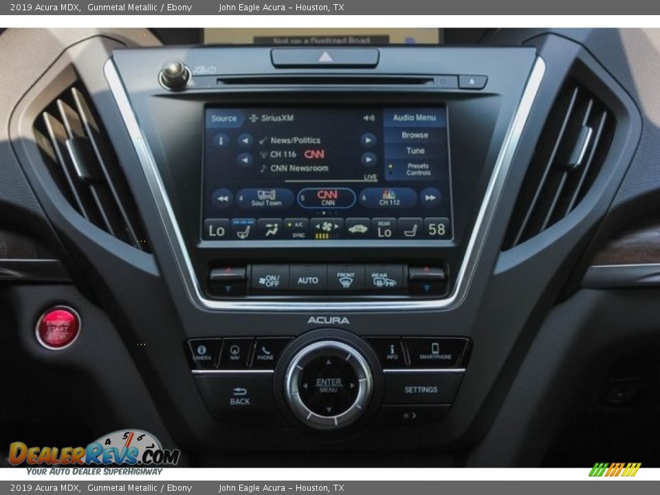 2019 Acura MDX Gunmetal Metallic / Ebony Photo #30