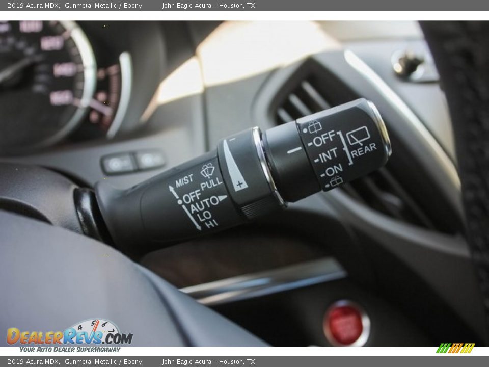 2019 Acura MDX Gunmetal Metallic / Ebony Photo #35