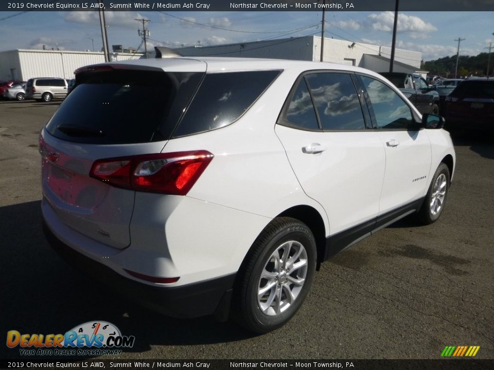 2019 Chevrolet Equinox LS AWD Summit White / Medium Ash Gray Photo #5