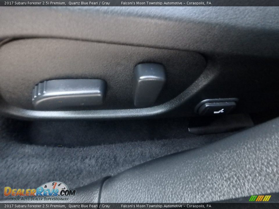 2017 Subaru Forester 2.5i Premium Quartz Blue Pearl / Gray Photo #19