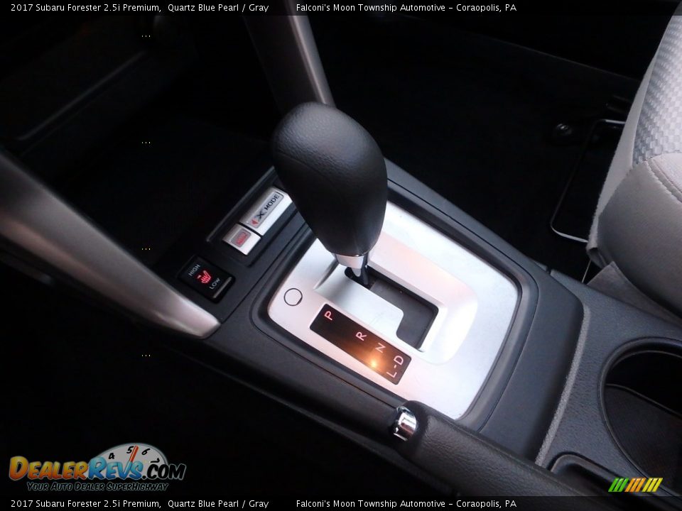 2017 Subaru Forester 2.5i Premium Quartz Blue Pearl / Gray Photo #21