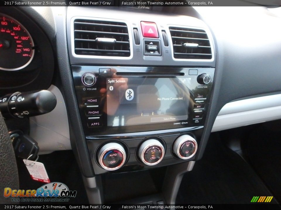 2017 Subaru Forester 2.5i Premium Quartz Blue Pearl / Gray Photo #22