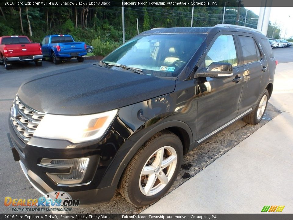2016 Ford Explorer XLT 4WD Shadow Black / Ebony Black Photo #5