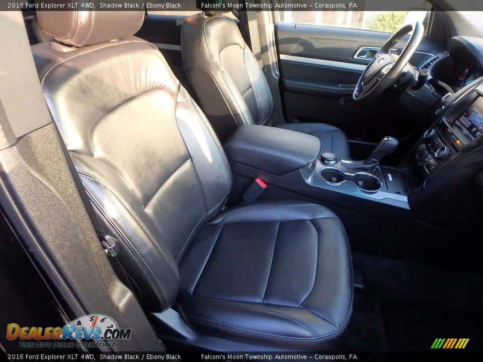 2016 Ford Explorer XLT 4WD Shadow Black / Ebony Black Photo #9