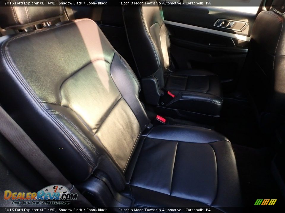 2016 Ford Explorer XLT 4WD Shadow Black / Ebony Black Photo #13