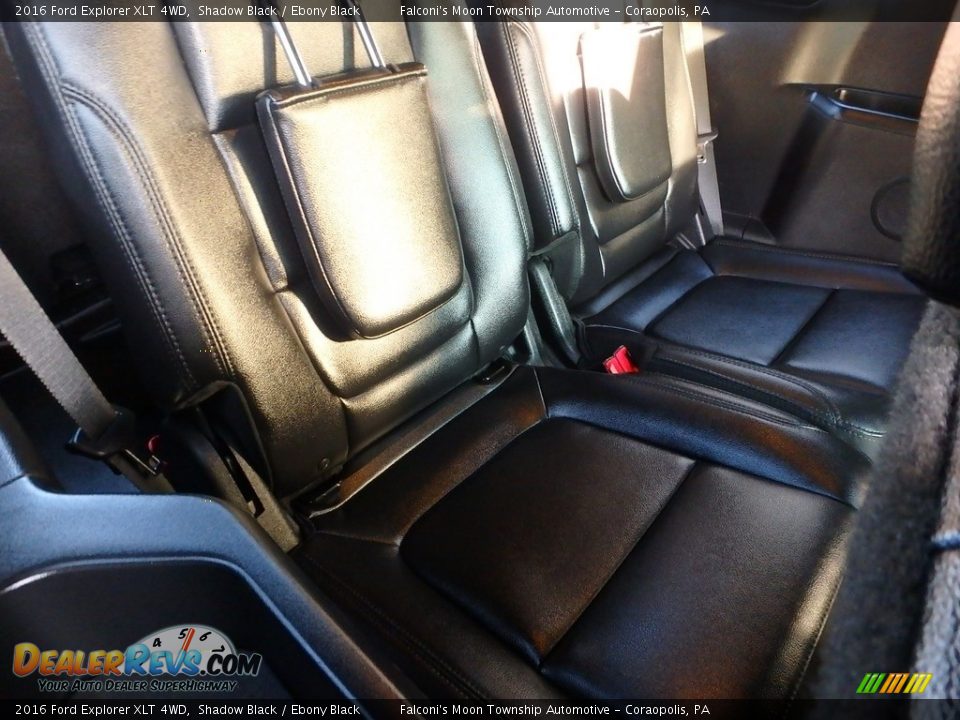 2016 Ford Explorer XLT 4WD Shadow Black / Ebony Black Photo #14