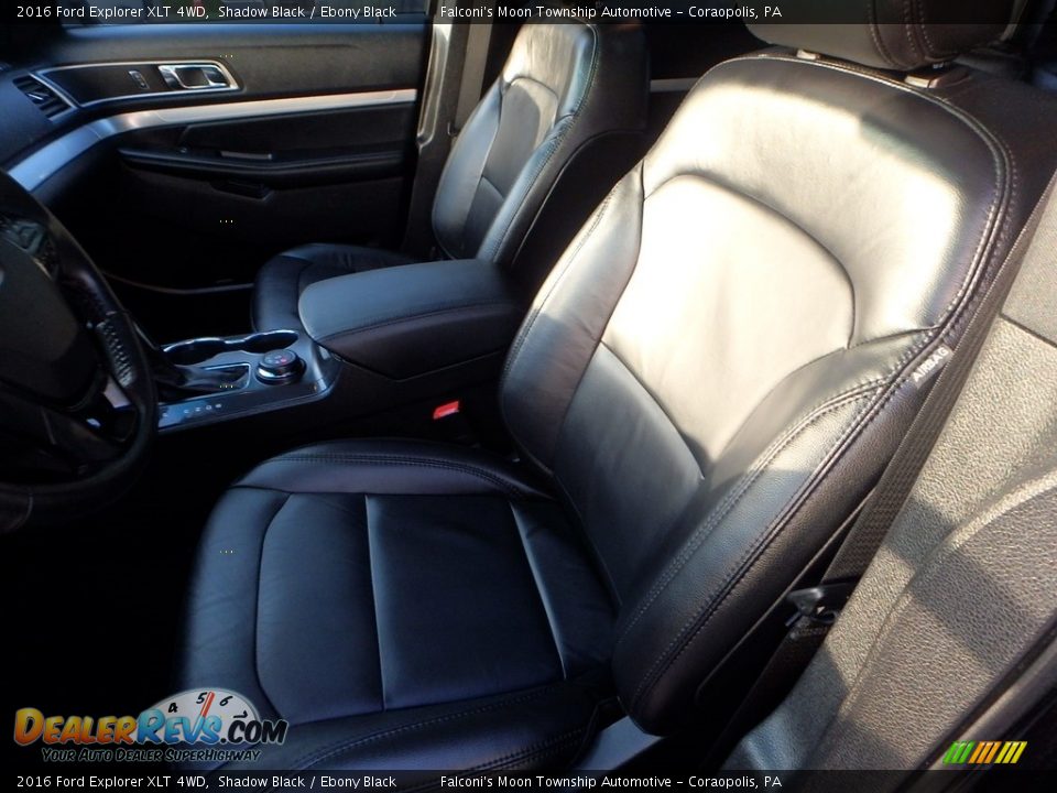 2016 Ford Explorer XLT 4WD Shadow Black / Ebony Black Photo #15