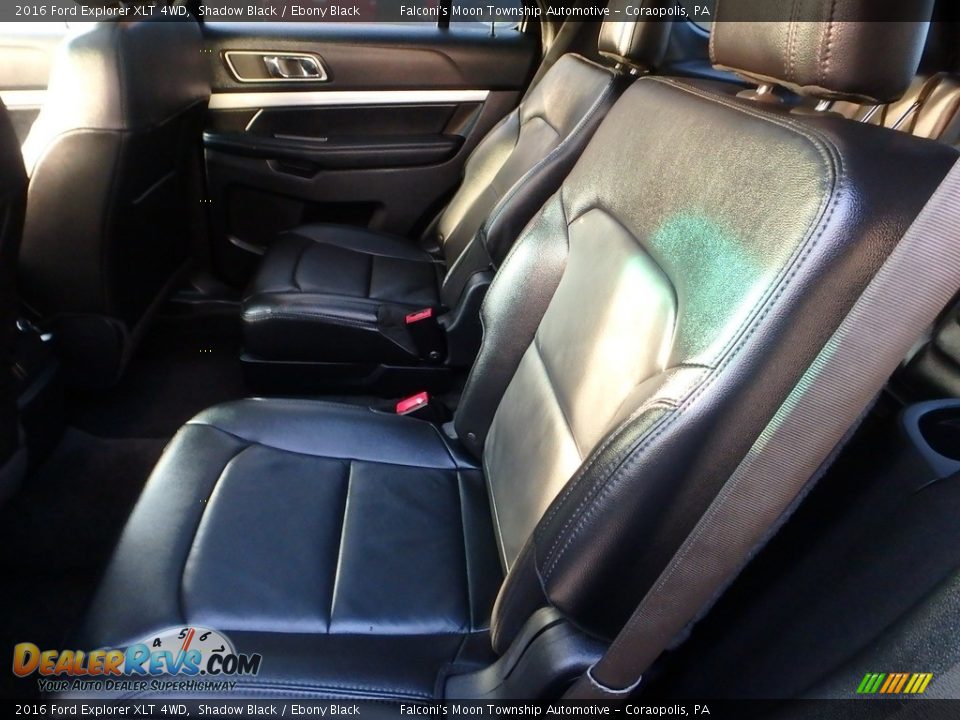 2016 Ford Explorer XLT 4WD Shadow Black / Ebony Black Photo #16