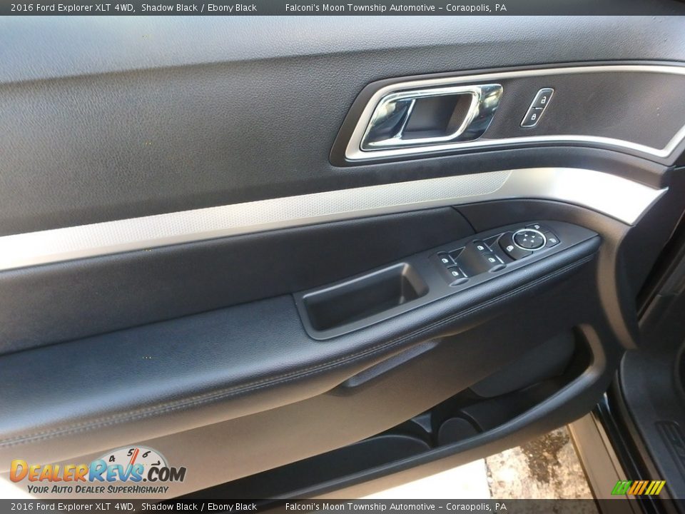 2016 Ford Explorer XLT 4WD Shadow Black / Ebony Black Photo #19