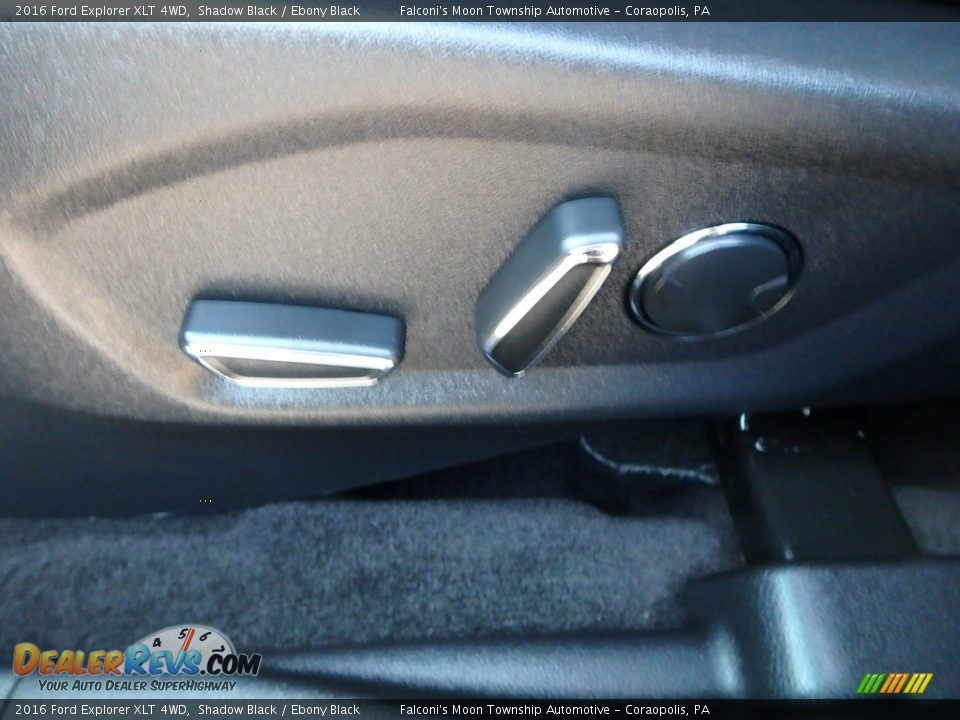 2016 Ford Explorer XLT 4WD Shadow Black / Ebony Black Photo #20
