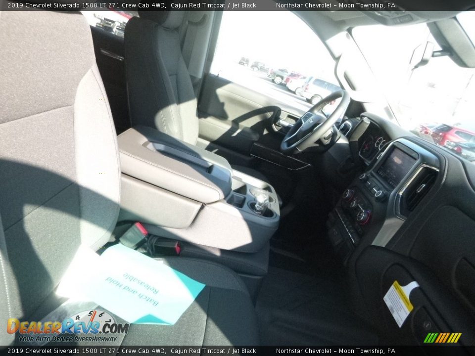 2019 Chevrolet Silverado 1500 LT Z71 Crew Cab 4WD Cajun Red Tintcoat / Jet Black Photo #10