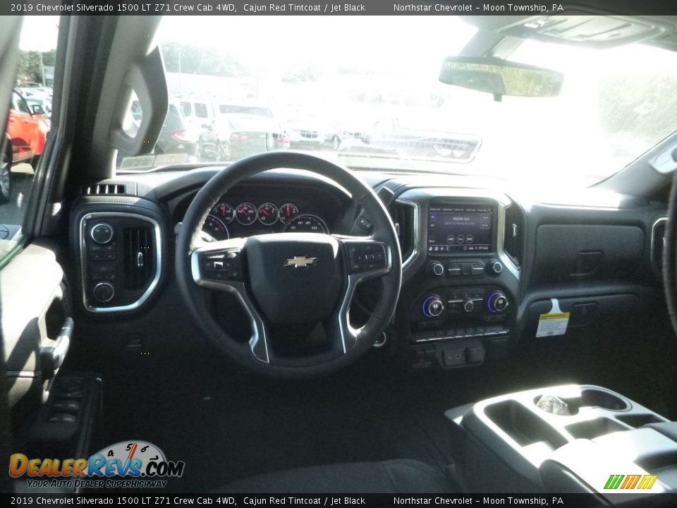 2019 Chevrolet Silverado 1500 LT Z71 Crew Cab 4WD Cajun Red Tintcoat / Jet Black Photo #14