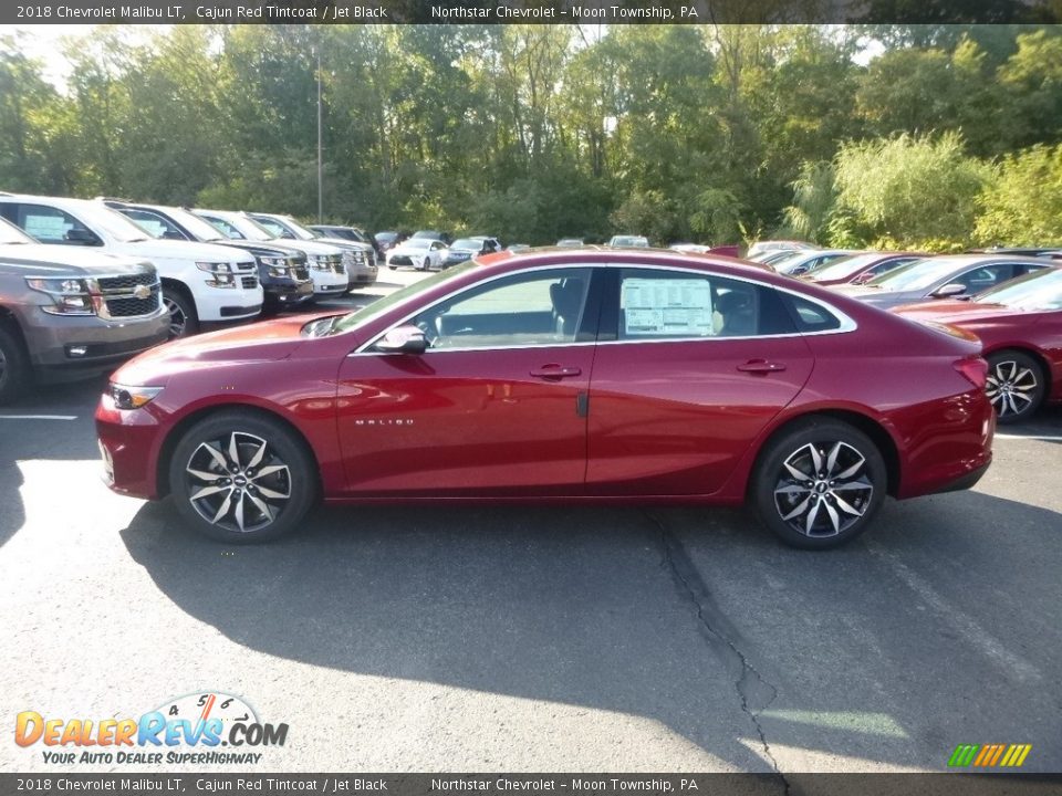 2018 Chevrolet Malibu LT Cajun Red Tintcoat / Jet Black Photo #2