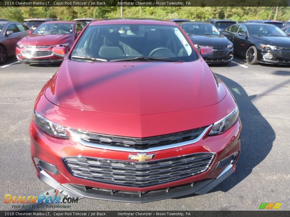 2018 Chevrolet Malibu LT Cajun Red Tintcoat / Jet Black Photo #8