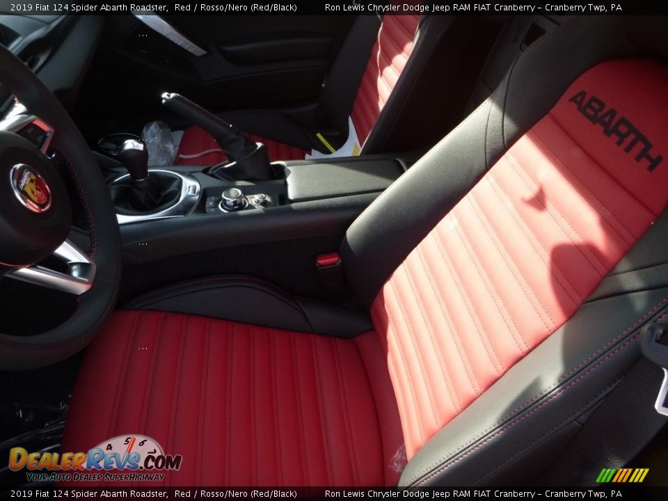 Front Seat of 2019 Fiat 124 Spider Abarth Roadster Photo #14