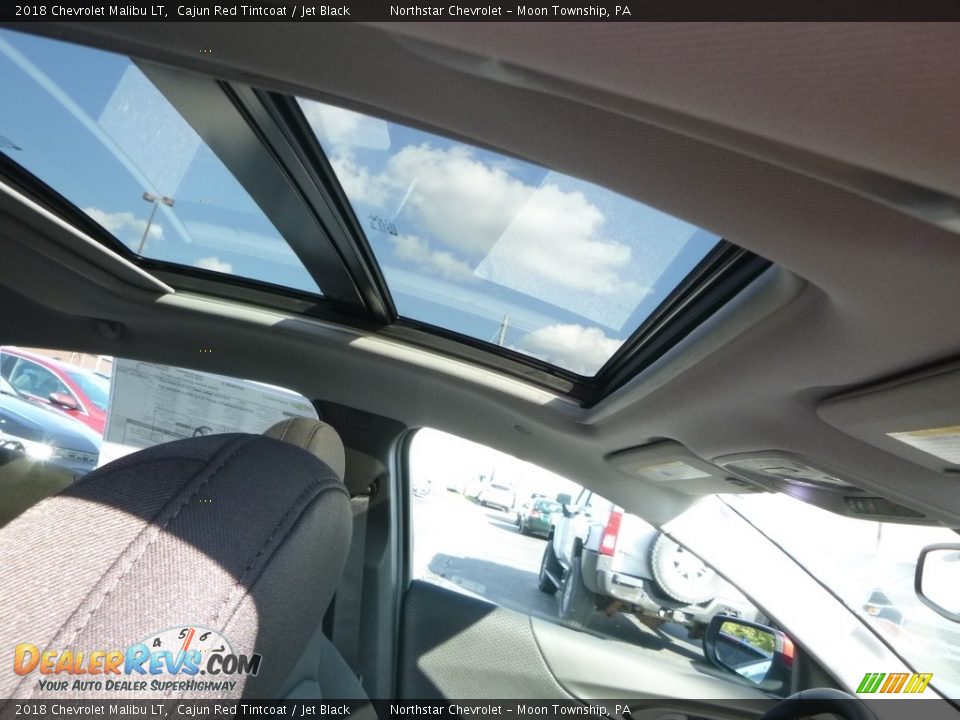 2018 Chevrolet Malibu LT Cajun Red Tintcoat / Jet Black Photo #12