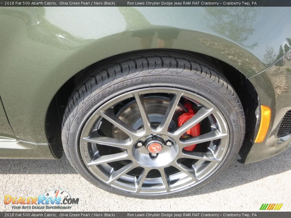 2018 Fiat 500 Abarth Cabrio Wheel Photo #9