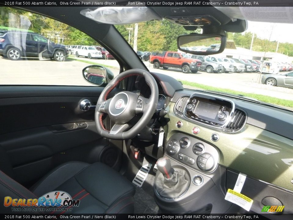 Dashboard of 2018 Fiat 500 Abarth Cabrio Photo #11