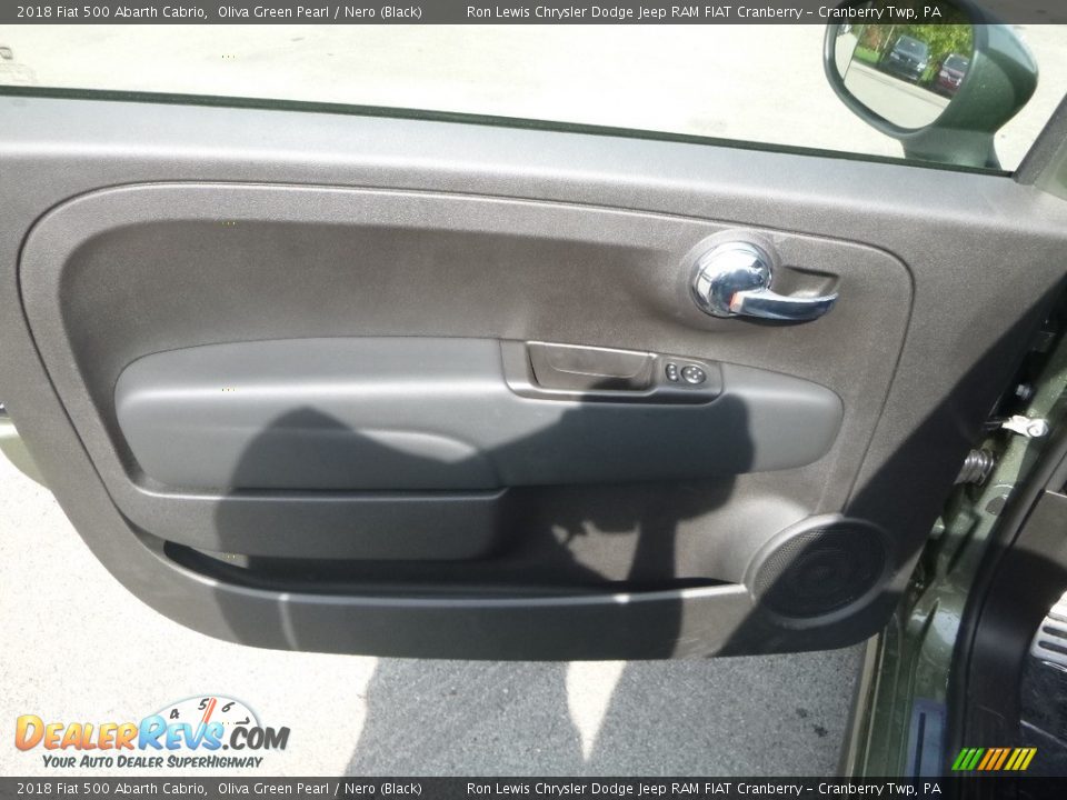 Door Panel of 2018 Fiat 500 Abarth Cabrio Photo #14