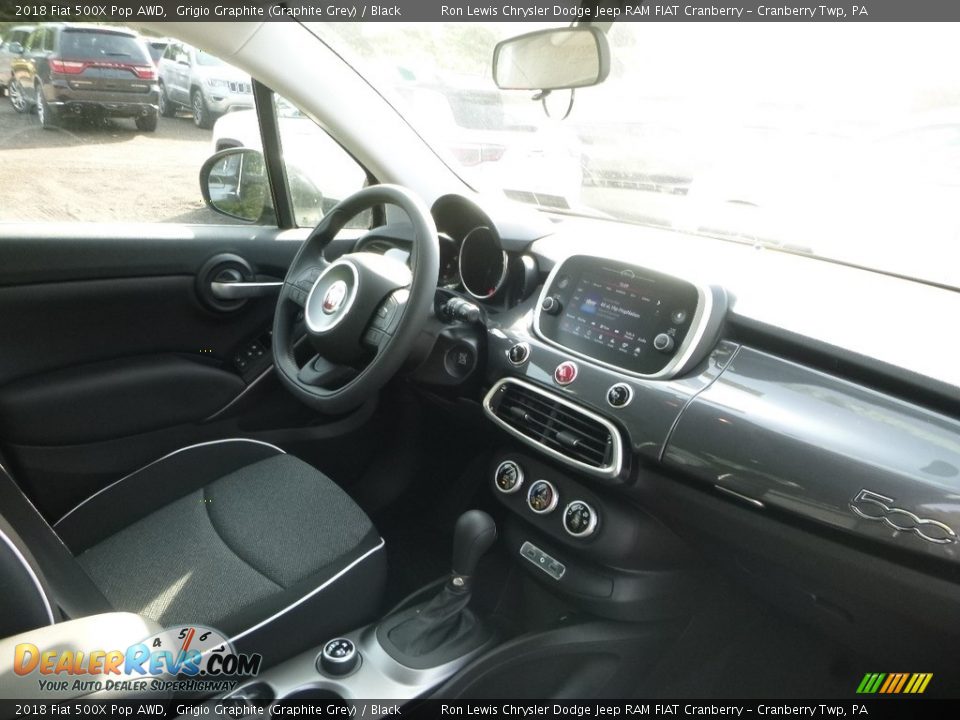 2018 Fiat 500X Pop AWD Grigio Graphite (Graphite Grey) / Black Photo #11