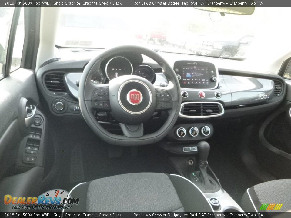 2018 Fiat 500X Pop AWD Grigio Graphite (Graphite Grey) / Black Photo #13