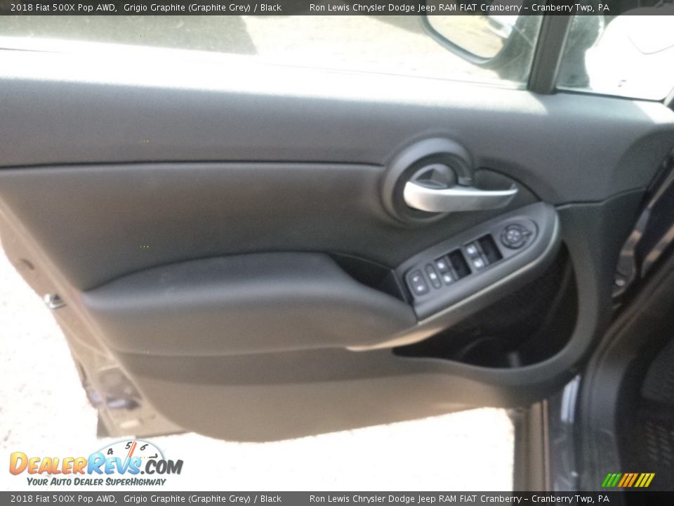 2018 Fiat 500X Pop AWD Grigio Graphite (Graphite Grey) / Black Photo #14
