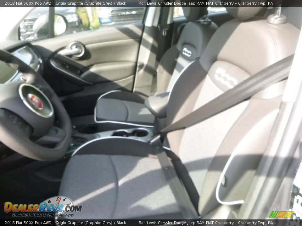 2018 Fiat 500X Pop AWD Grigio Graphite (Graphite Grey) / Black Photo #15