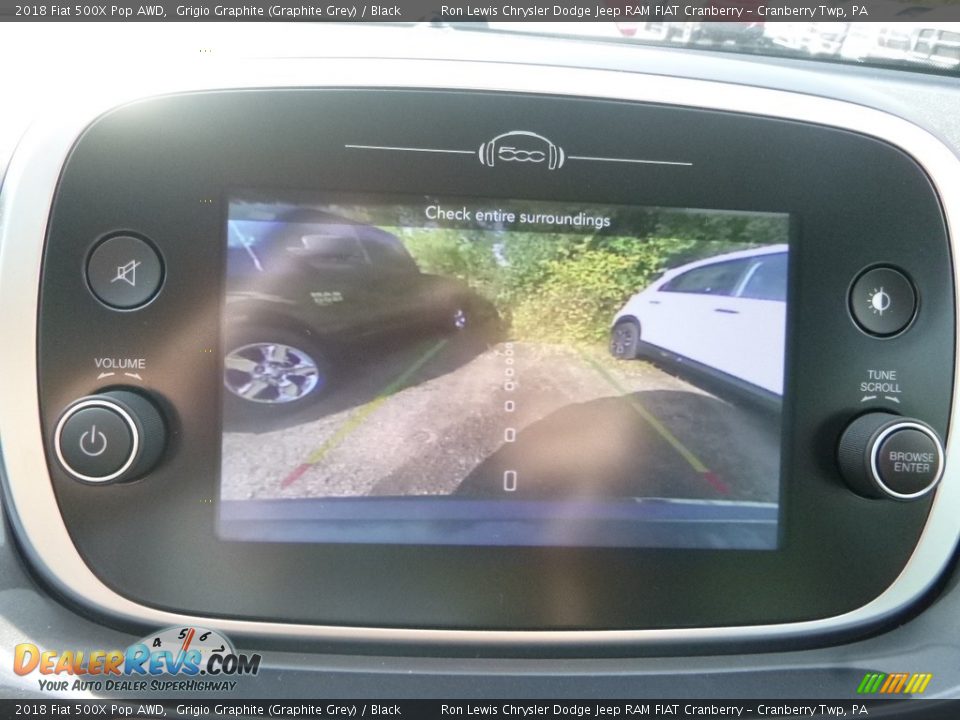 2018 Fiat 500X Pop AWD Grigio Graphite (Graphite Grey) / Black Photo #18