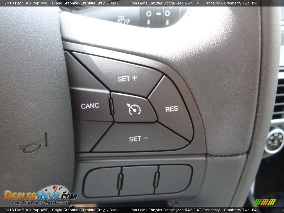 2018 Fiat 500X Pop AWD Grigio Graphite (Graphite Grey) / Black Photo #19