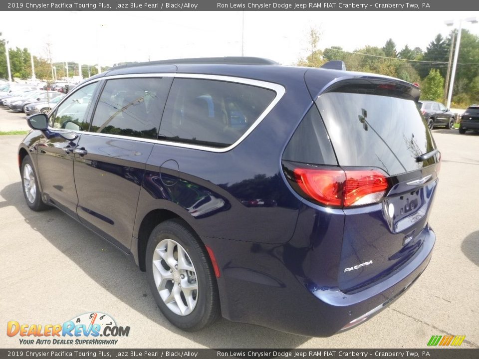 2019 Chrysler Pacifica Touring Plus Jazz Blue Pearl / Black/Alloy Photo #3