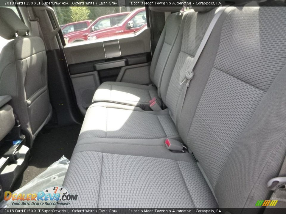 2018 Ford F150 XLT SuperCrew 4x4 Oxford White / Earth Gray Photo #8
