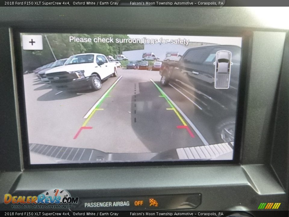 2018 Ford F150 XLT SuperCrew 4x4 Oxford White / Earth Gray Photo #15