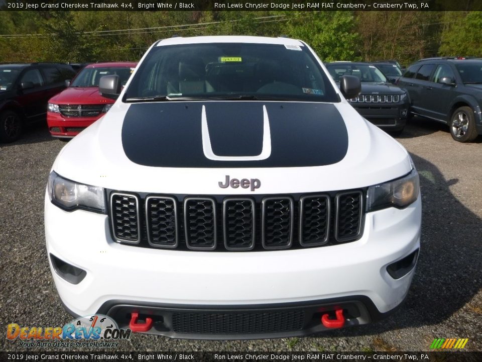 2019 Jeep Grand Cherokee Trailhawk 4x4 Bright White / Black Photo #8